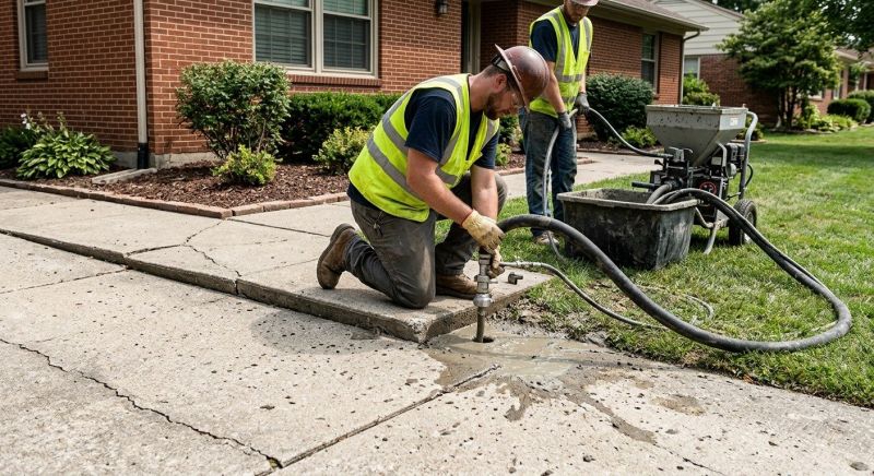 Concrete Settlement Repair in Denver, CO