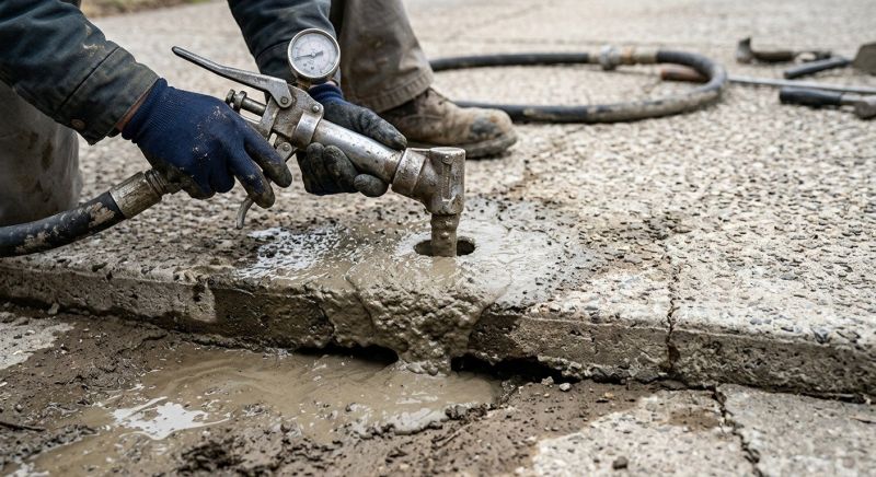 Patio Mudjacking in San Antonio, TX