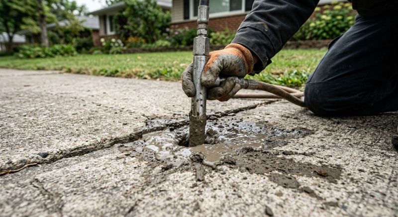 Sunken Sidewalk Repair in Denver, CO
