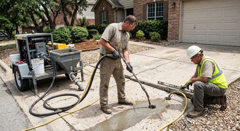 Concrete Leveling Service